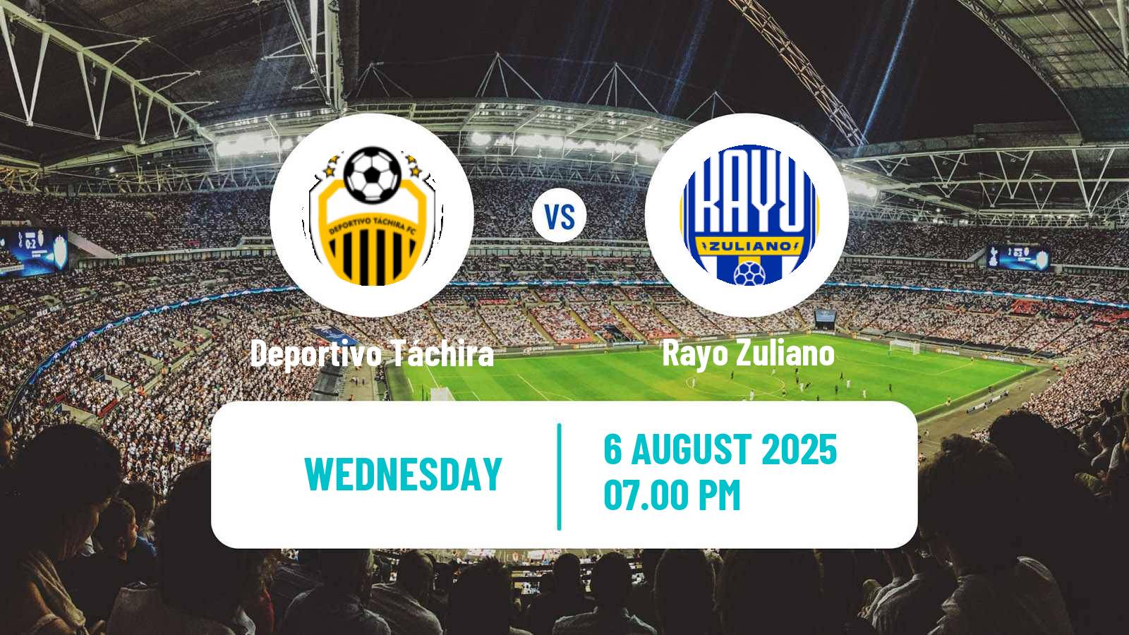 Soccer Copa Venezuela Deportivo Táchira - Rayo Zuliano