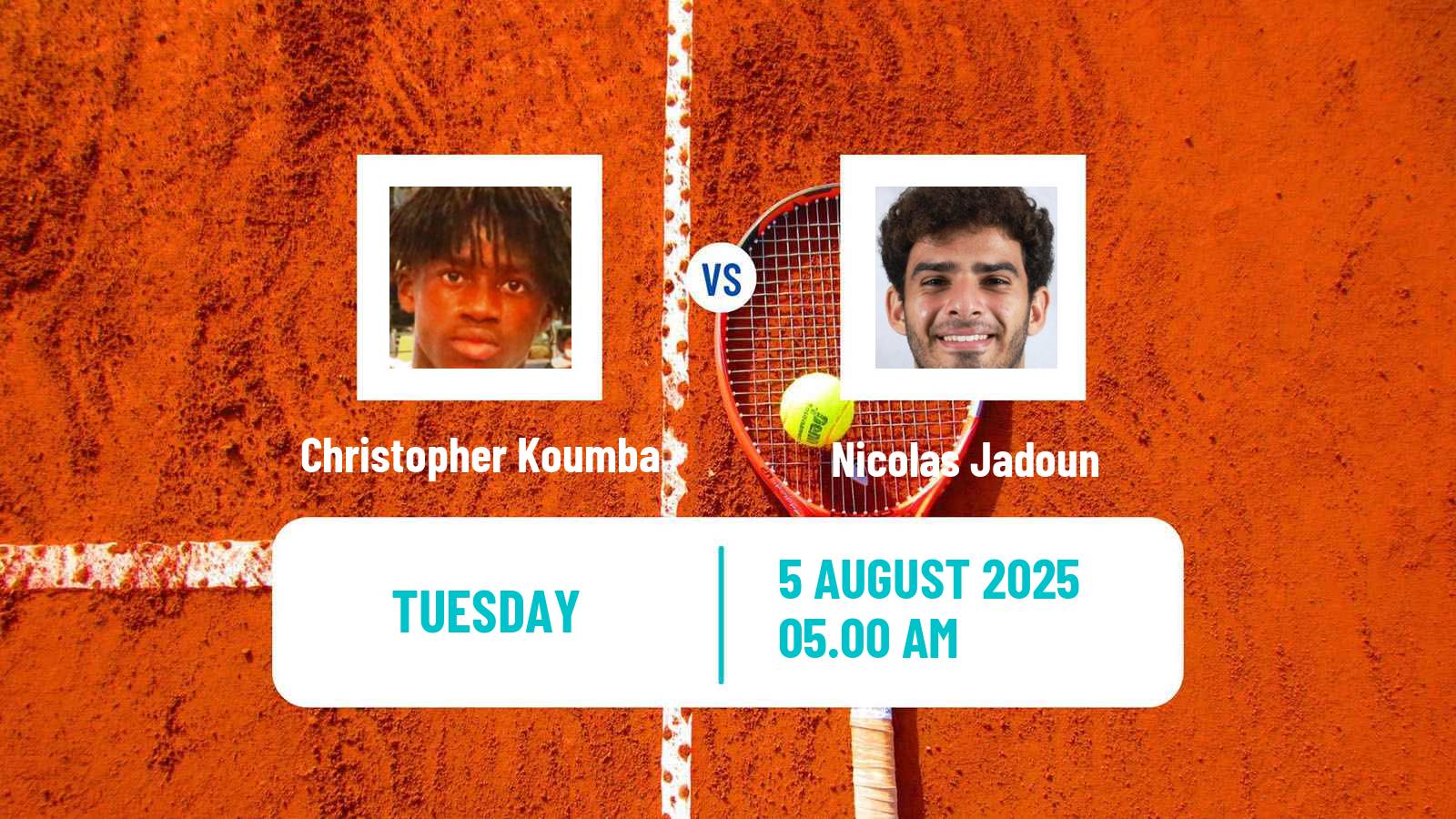 Tennis ITF M25 Brazzaville 2 Men Christopher Koumba - Nicolas Jadoun
