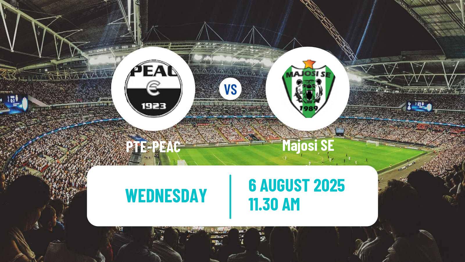 Soccer Hungarian NB III Southwest PTE-PEAC - Majosi