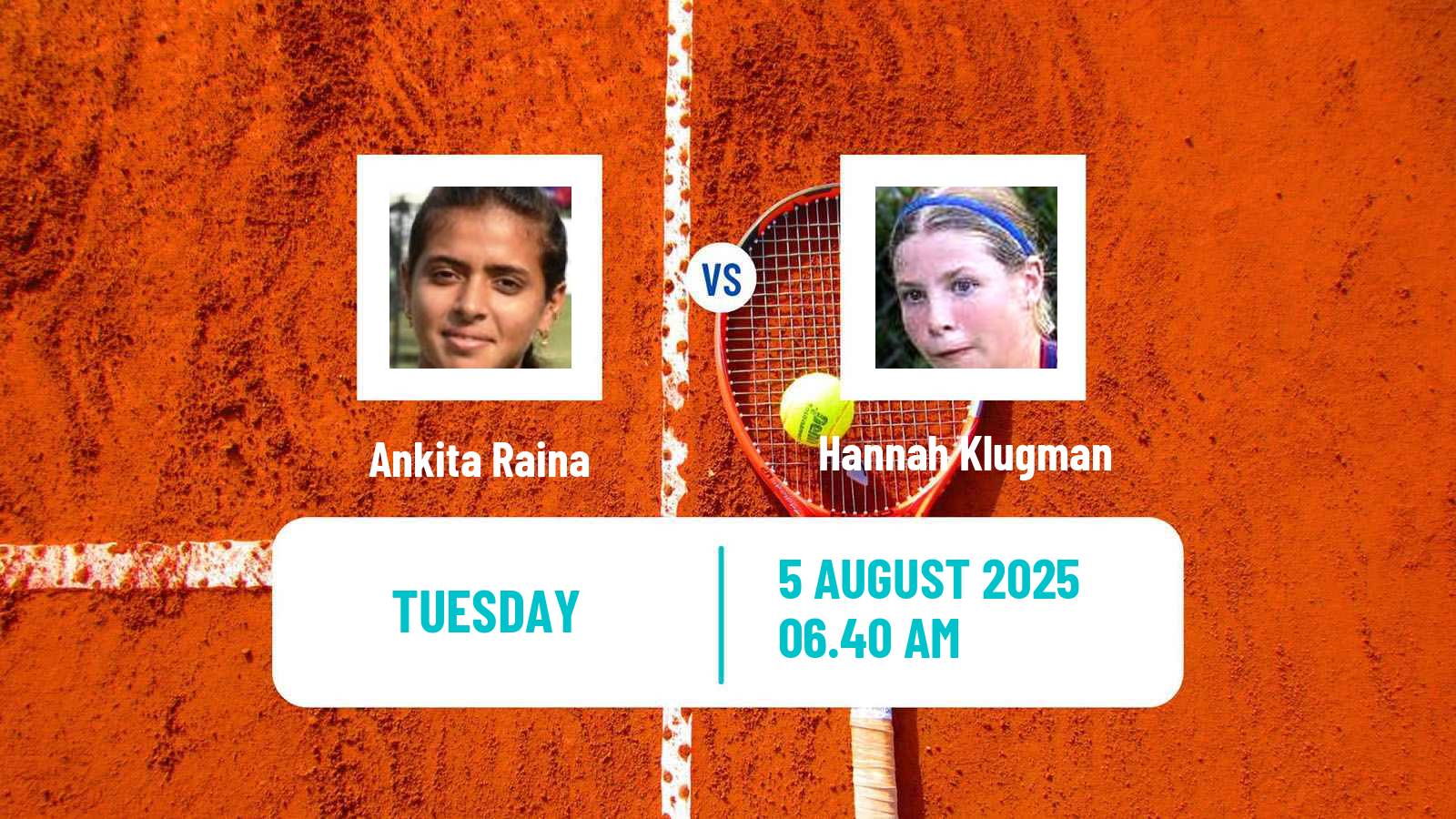 Tennis ITF W35 Roehampton 2 Women Ankita Raina - Hannah Klugman