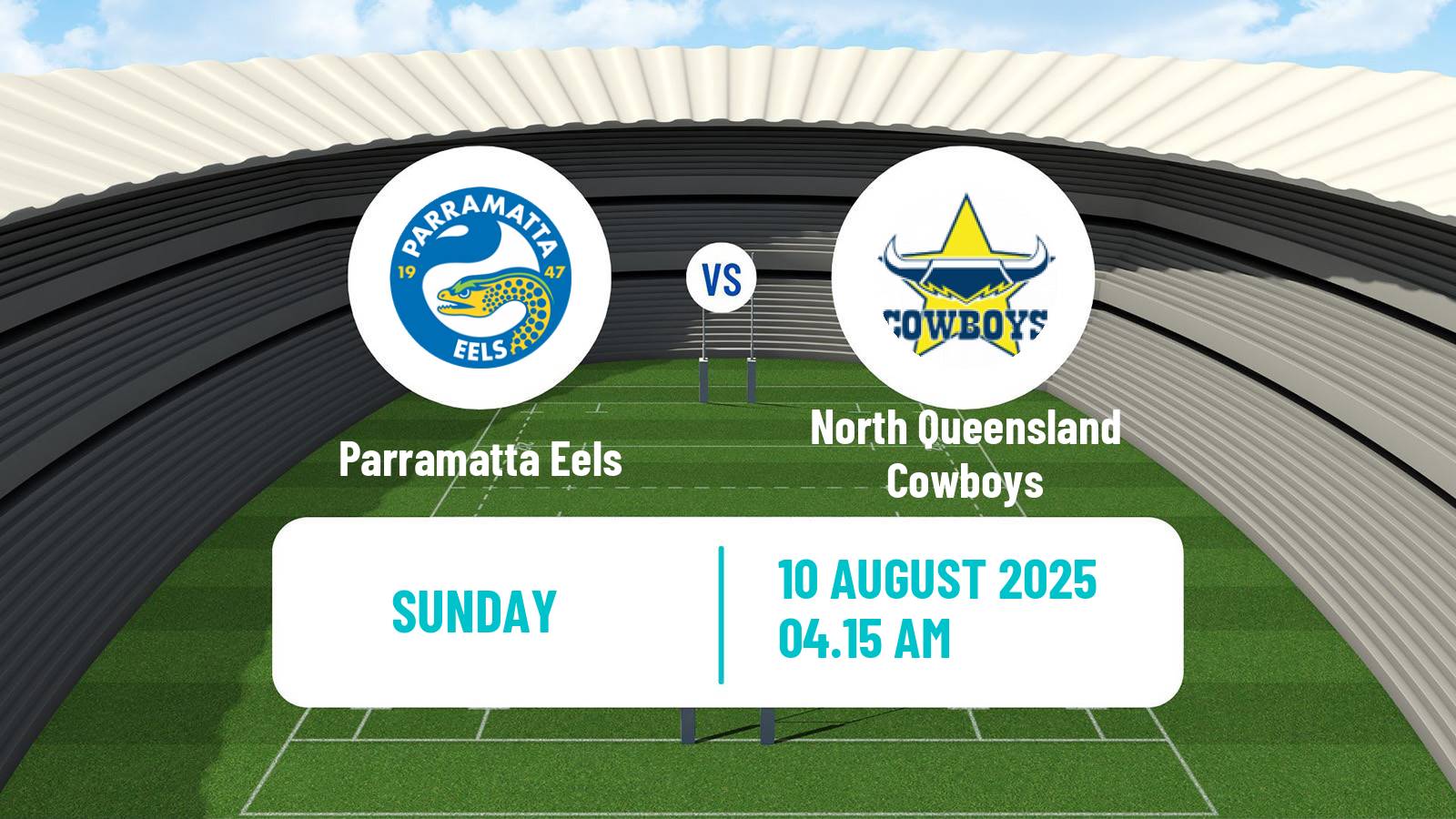 Rugby league Australian Premiership Rugby League Women Parramatta Eels - North Queensland Cowboys