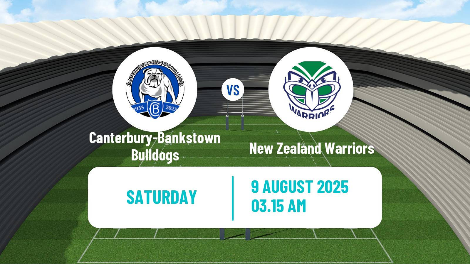 Rugby league Australian Premiership Rugby League Women Canterbury-Bankstown Bulldogs - New Zealand Warriors