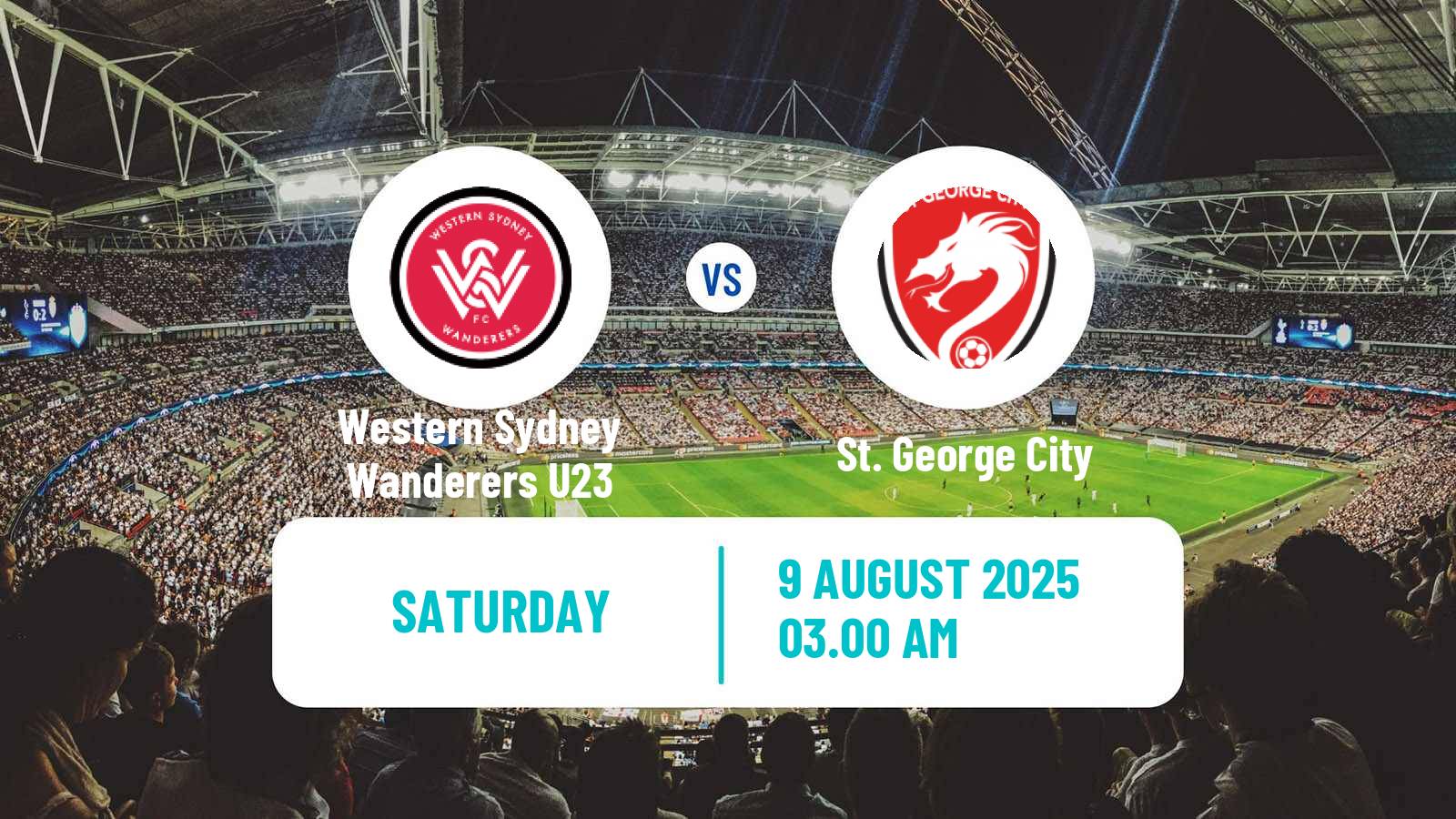 Soccer Australian NPL NSW Western Sydney Wanderers U23 - St. George City