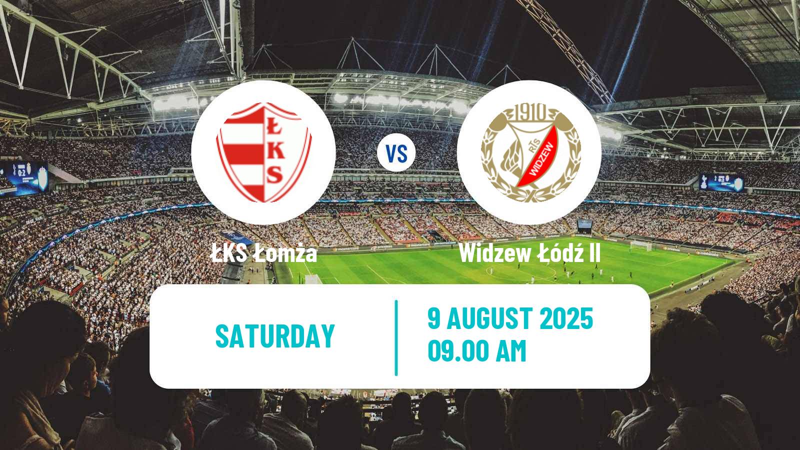 Soccer Polish Division 3 - Group I ŁKS Łomża - Widzew Łódź II