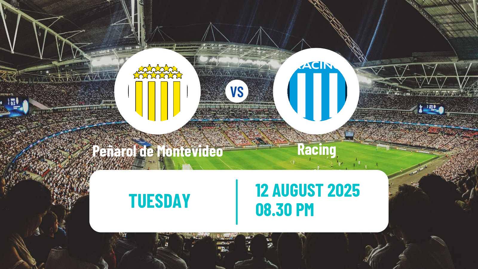 Soccer Copa Libertadores Peñarol de Montevideo - Racing