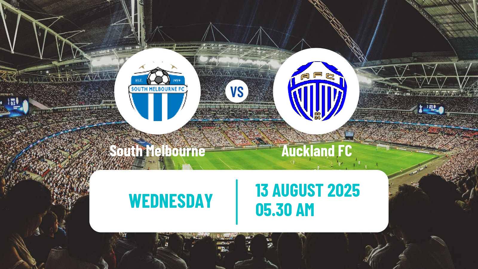 Soccer Australian Cup South Melbourne - Auckland FC