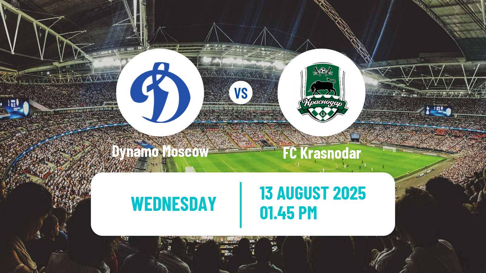 Soccer Russian Cup Dynamo Moscow - Krasnodar