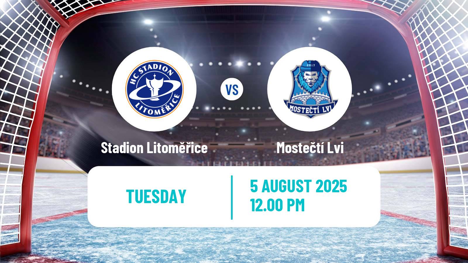 Hockey Club Friendly Ice Hockey Stadion Litoměřice - Mostečtí Lvi