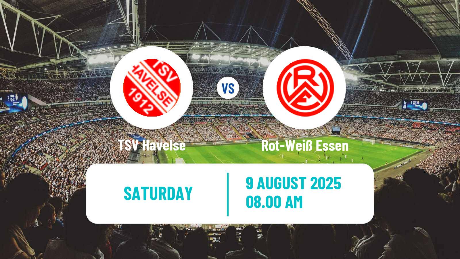 Soccer German 3 Bundesliga TSV Havelse - Rot-Weiß Essen