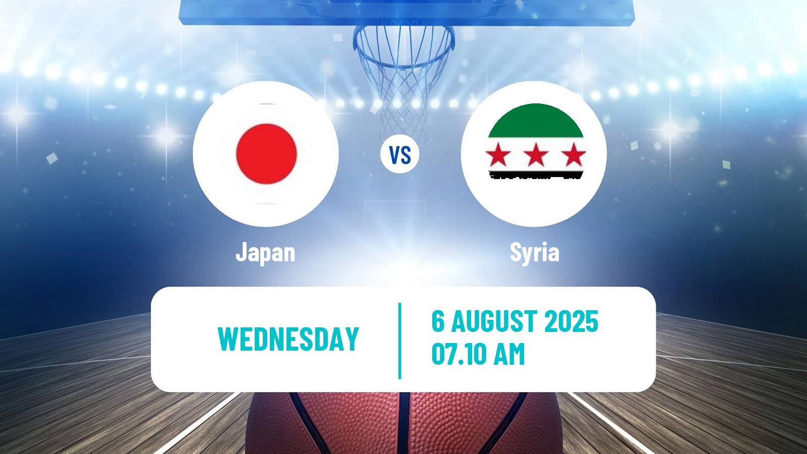 Basketball Asia Cup Basketball Japan - Syria