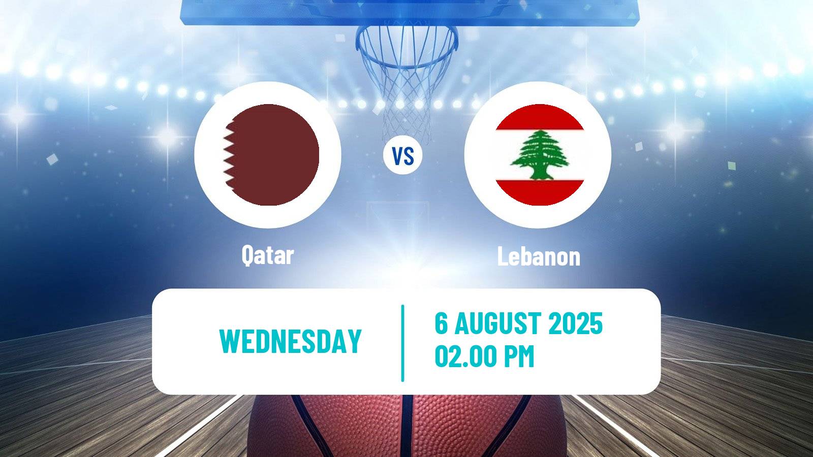Basketball Asia Cup Basketball Qatar - Lebanon
