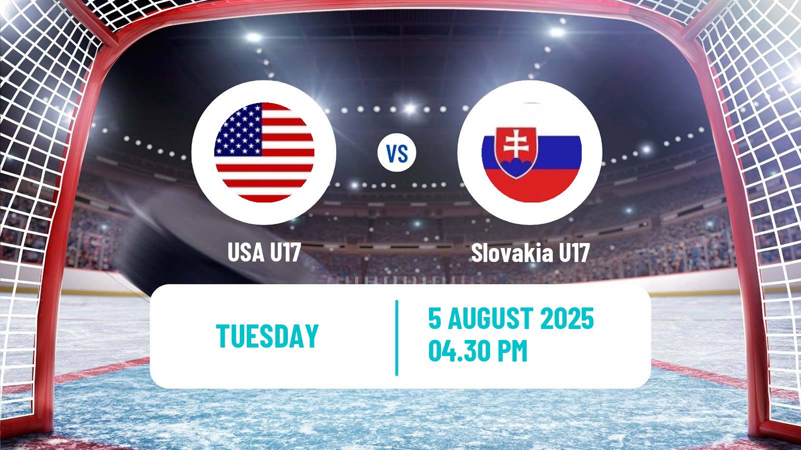 Hockey Friendly International Ice Hockey USA U17 - Slovakia U17