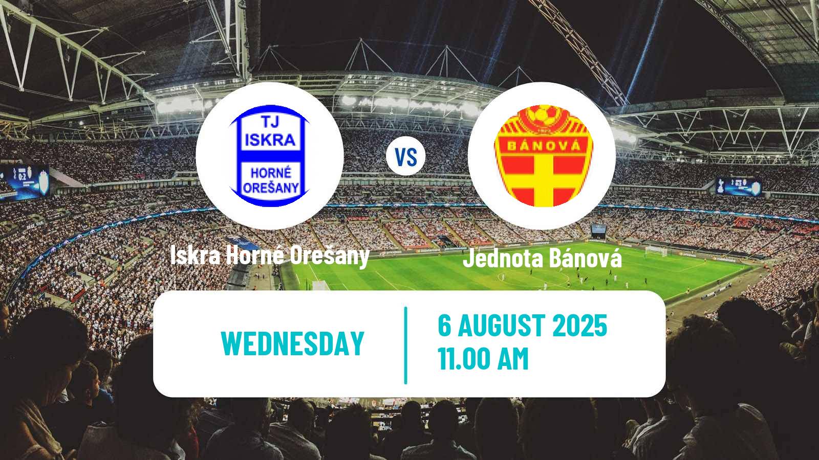 Soccer Slovak Cup Iskra Horné Orešany - Jednota Bánová