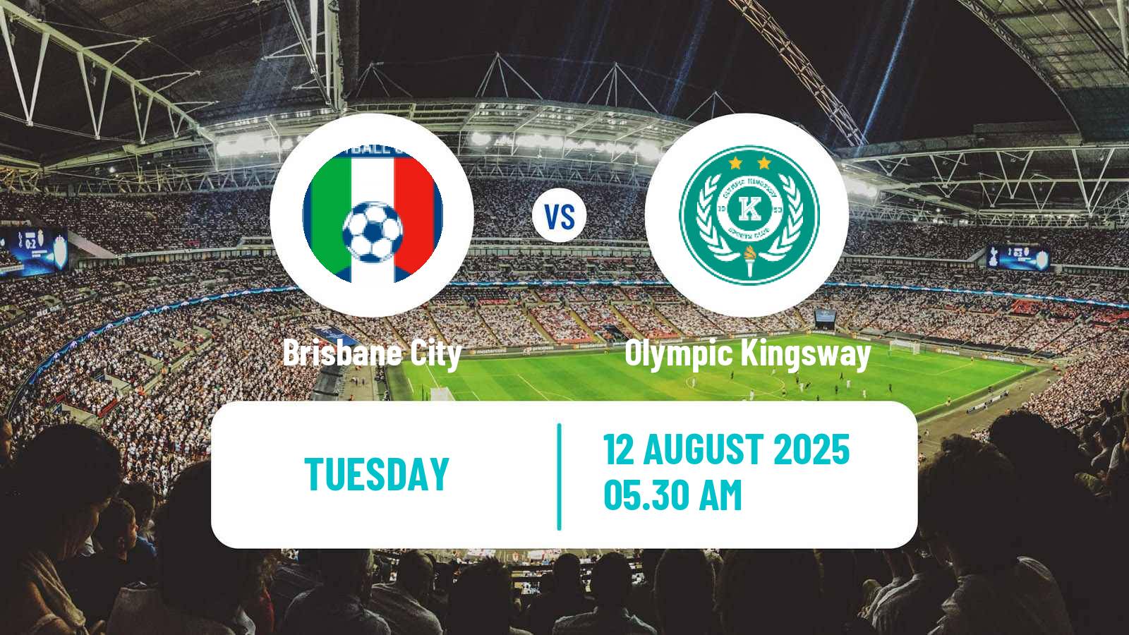 Soccer Australian Cup Brisbane City - Olympic Kingsway