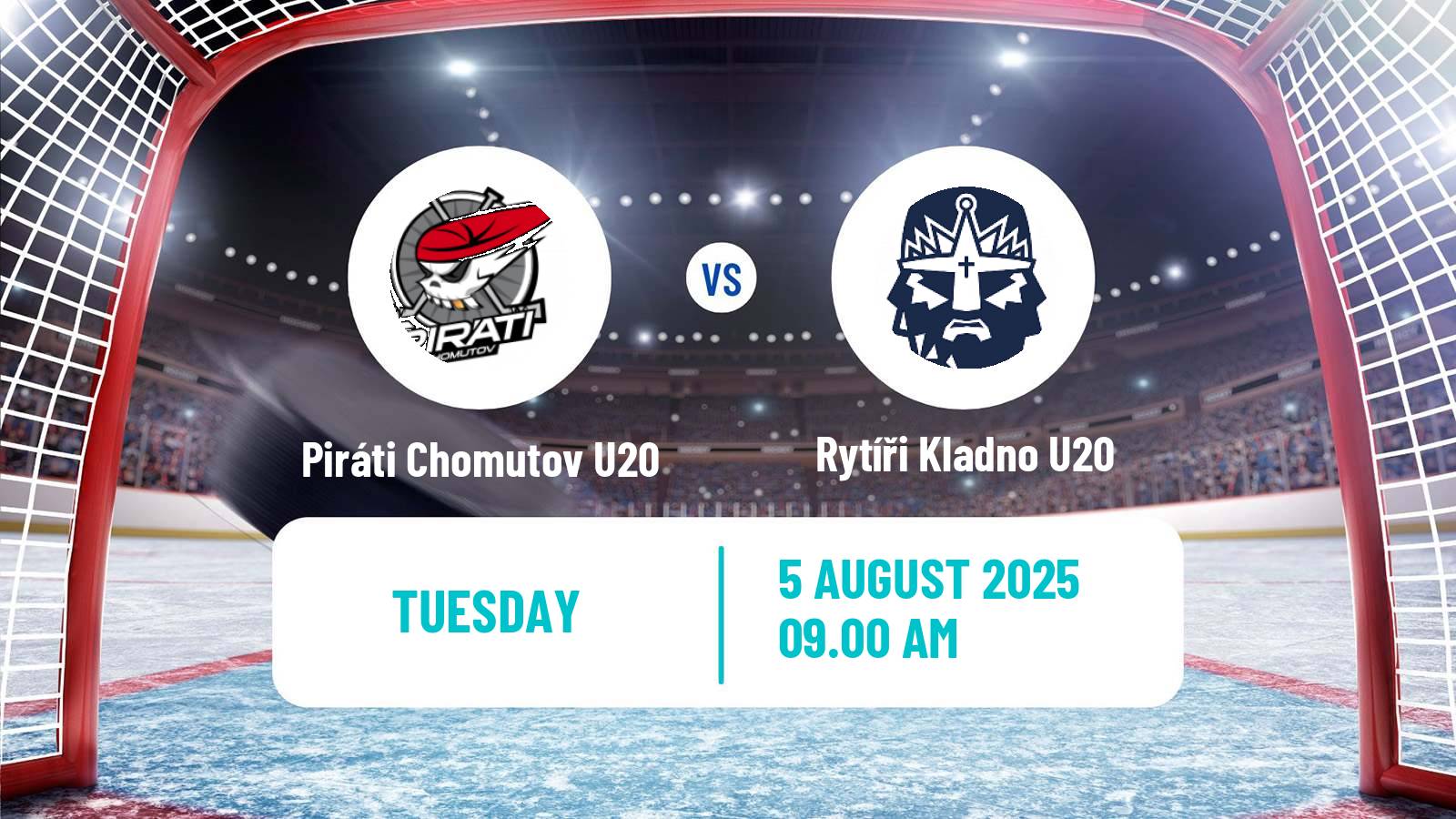Hockey Club Friendly Ice Hockey Piráti Chomutov U20 - Rytíři Kladno U20