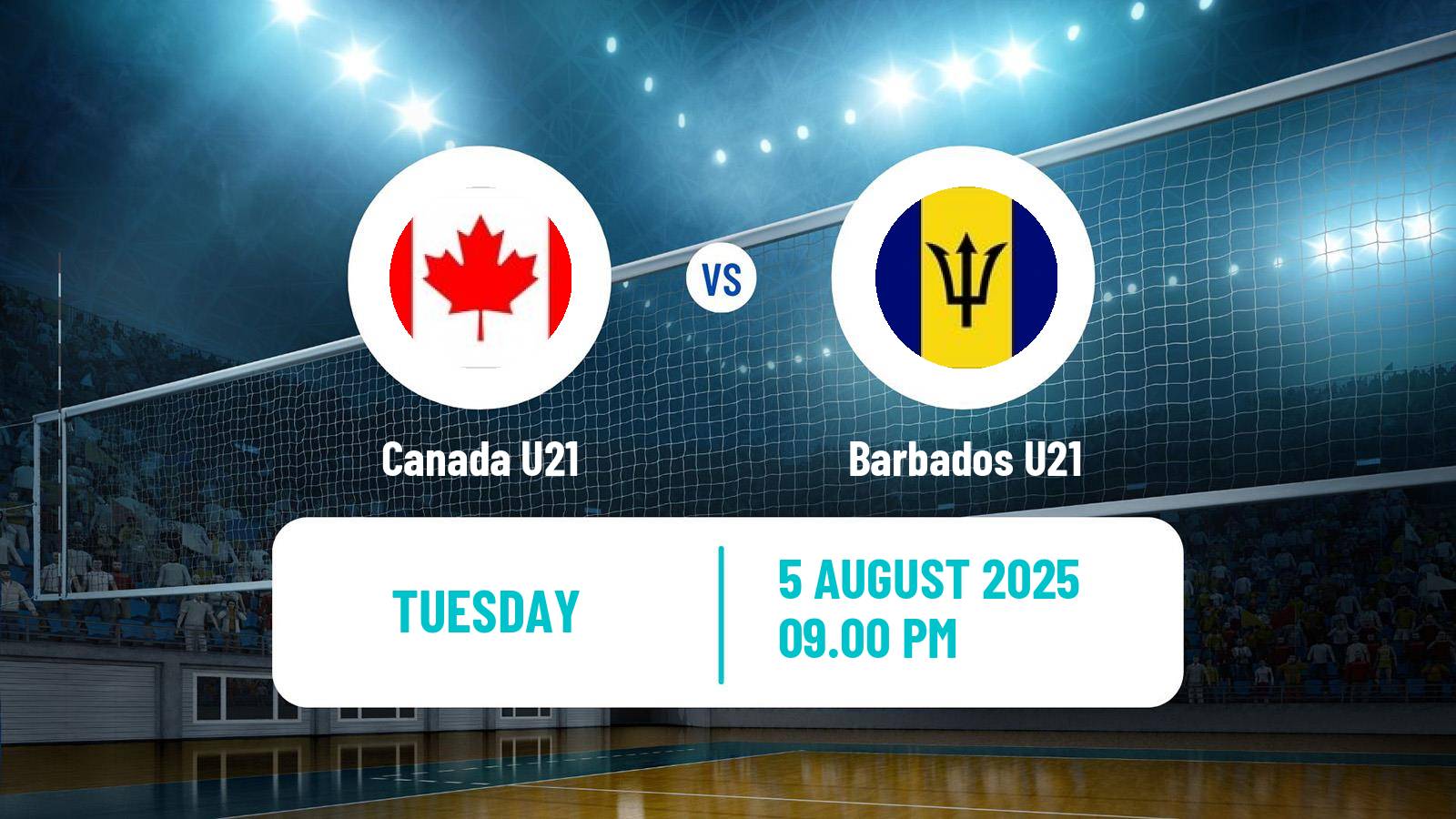 Volleyball Pan-American Cup U21 Volleyball Canada U21 - Barbados U21