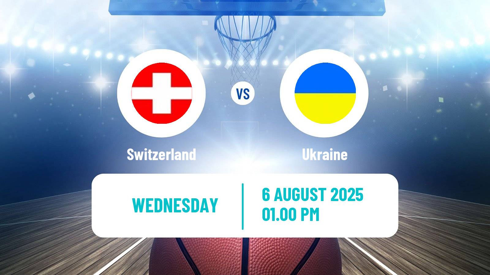 Basketball World Championship Basketball Switzerland - Ukraine