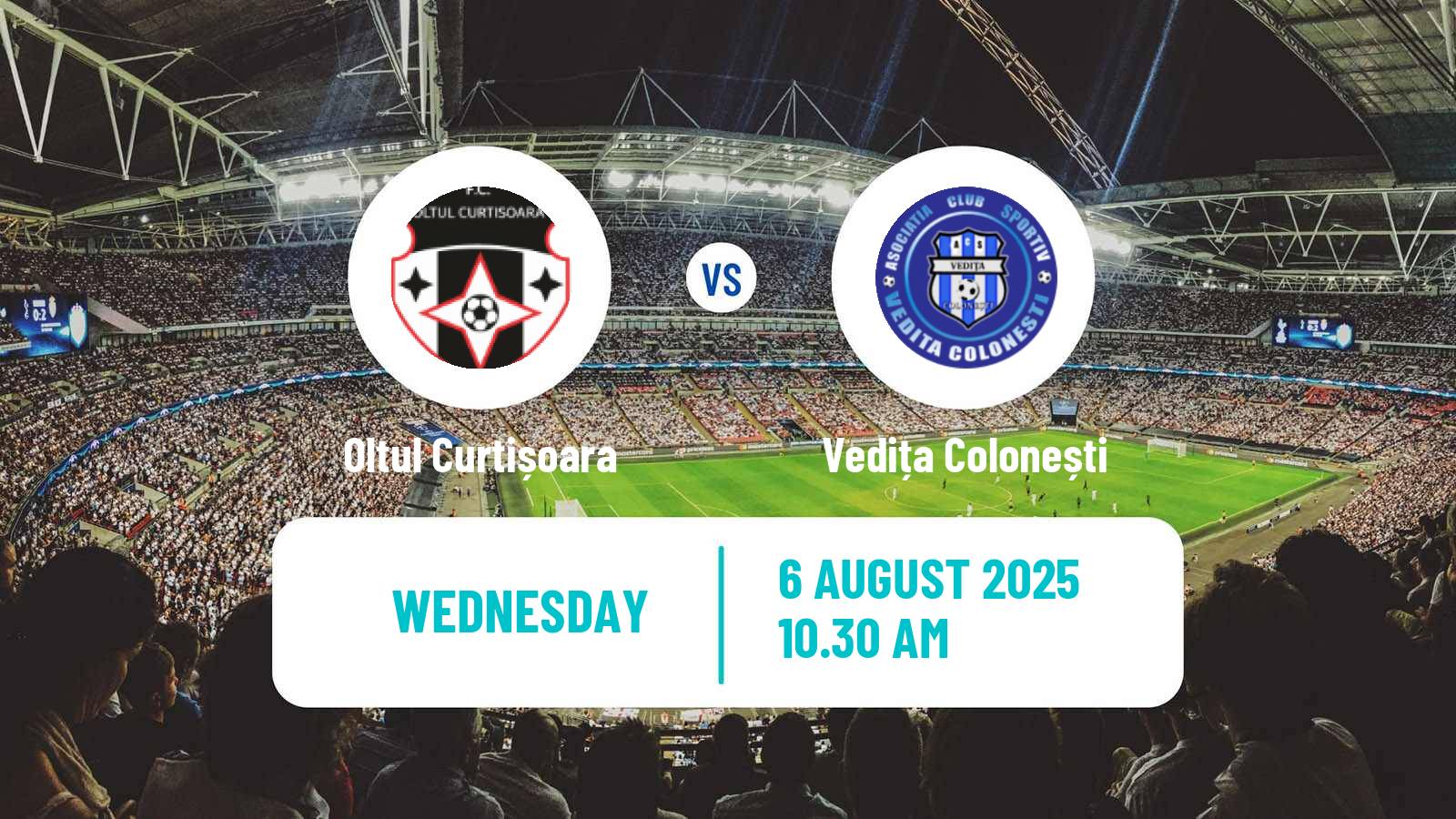 Soccer Romanian Cup Oltul Curtișoara - Vedița Colonești