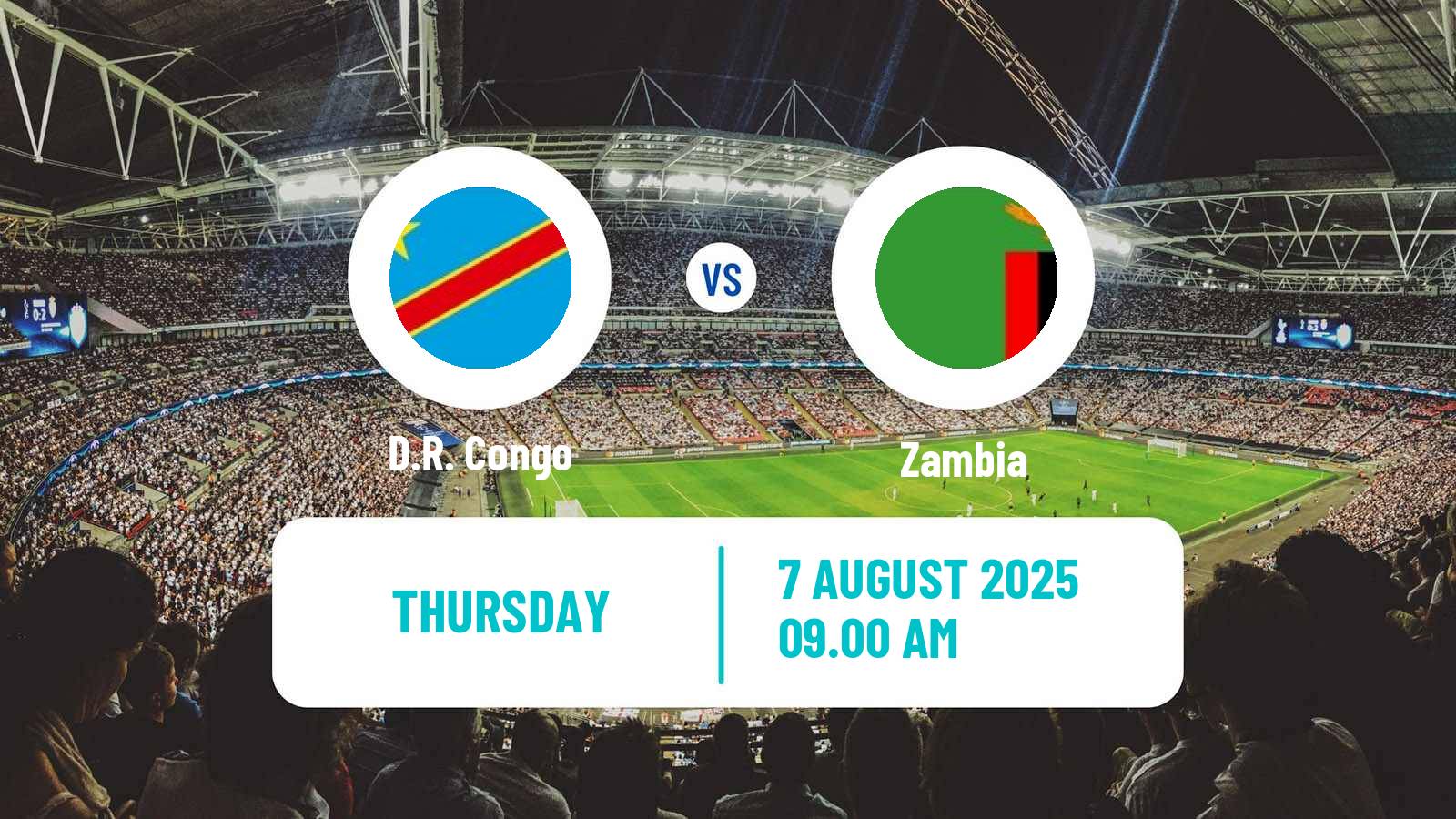 Soccer African Nations Championship D.R. Congo - Zambia
