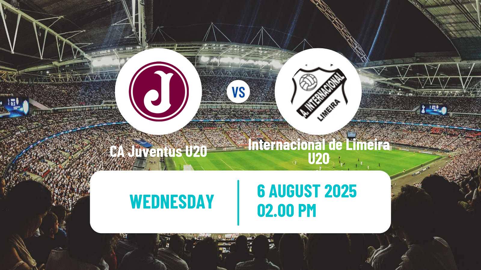 Soccer Brazilian Paulista U20 CA Juventus U20 - Internacional de Limeira U20