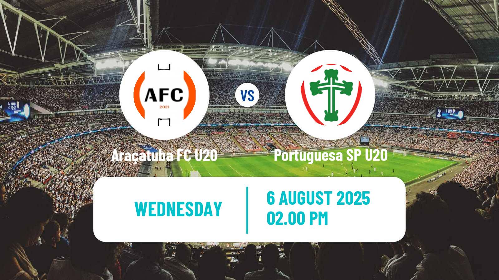 Soccer Brazilian Paulista U20 Araçatuba FC U20 - Portuguesa SP U20