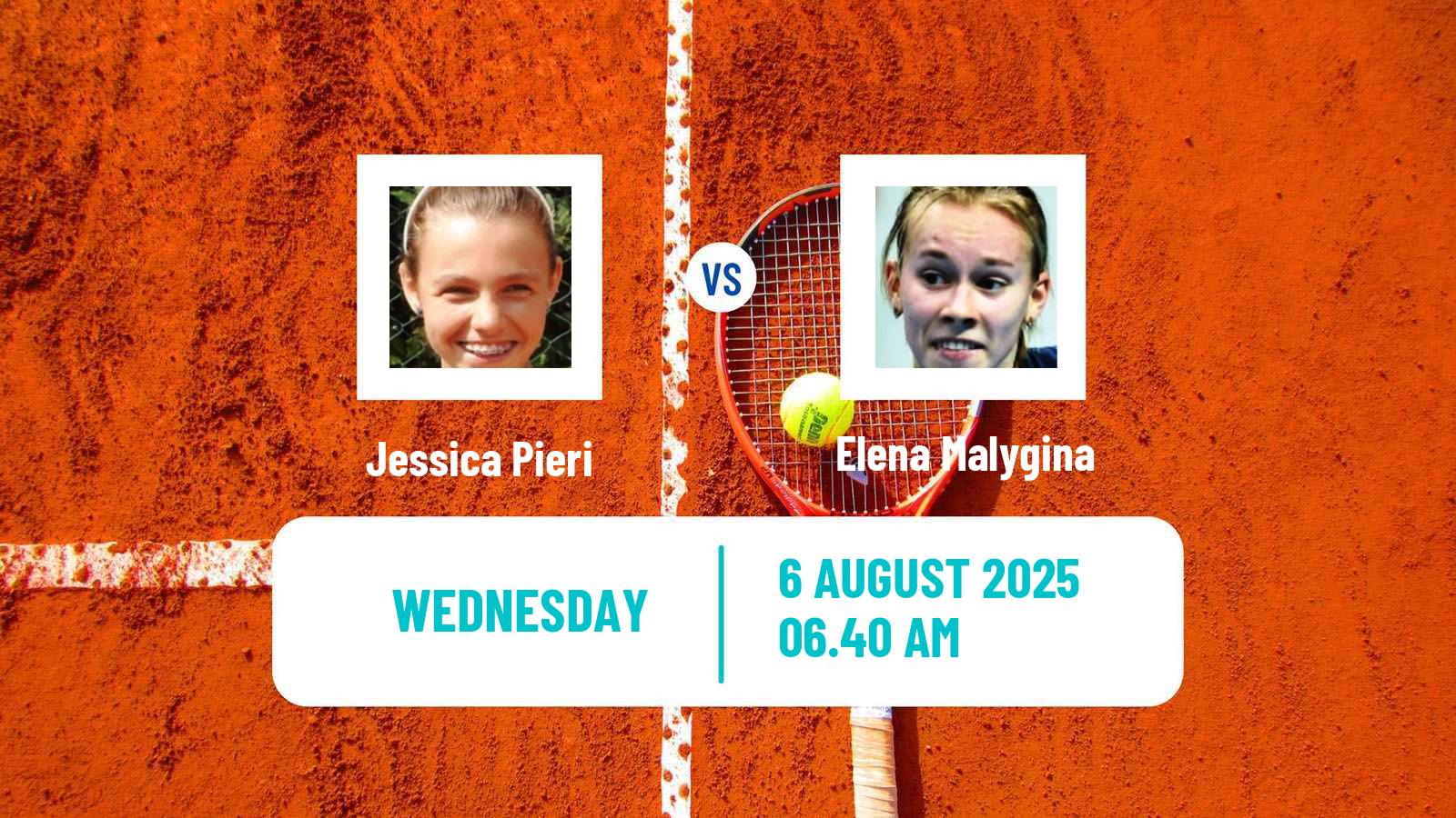 Tennis ITF W50 H Leipzig Women Jessica Pieri - Elena Malygina