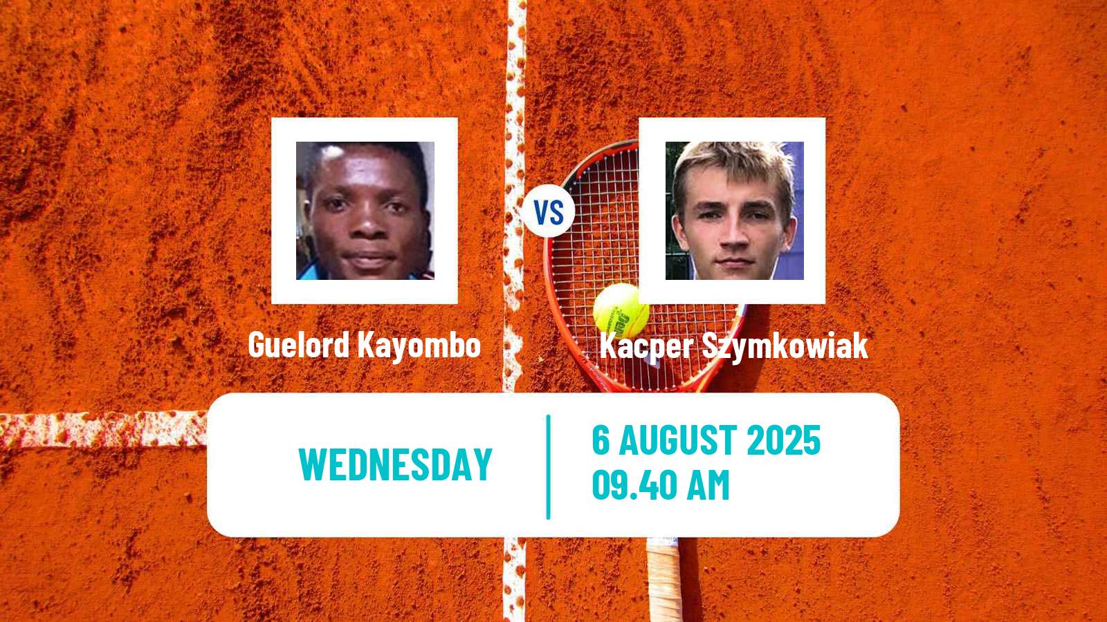 Tennis ITF M25 Brazzaville 2 Men Guelord Kayombo - Kacper Szymkowiak