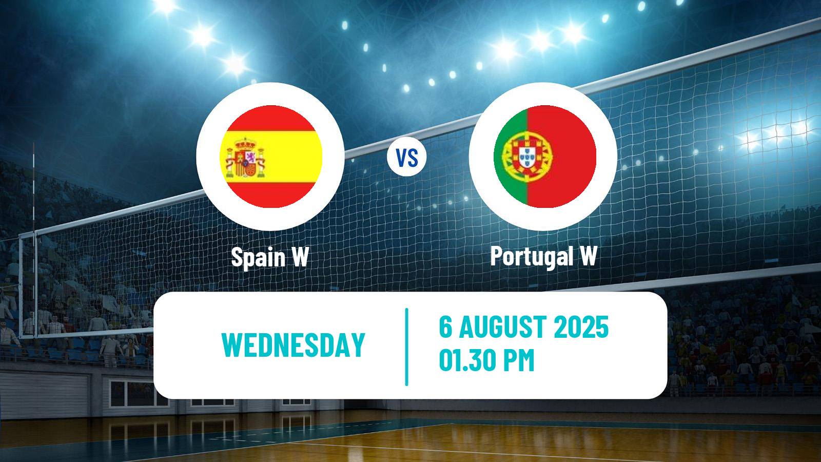 Volleyball European Championships Volleyball Women Spain W - Portugal W