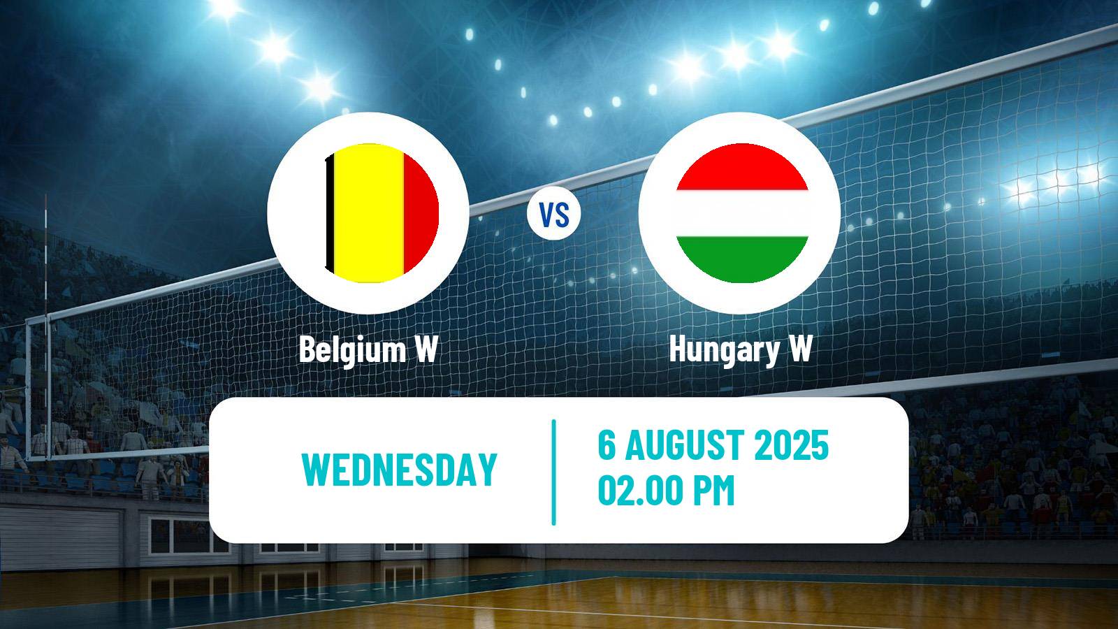 Volleyball European Championships Volleyball Women Belgium W - Hungary W
