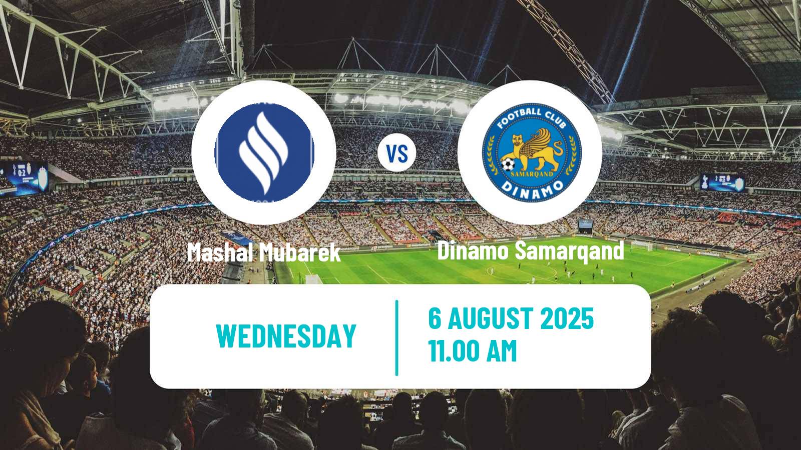 Soccer Uzbek League Mashal Mubarek - Dinamo Samarqand