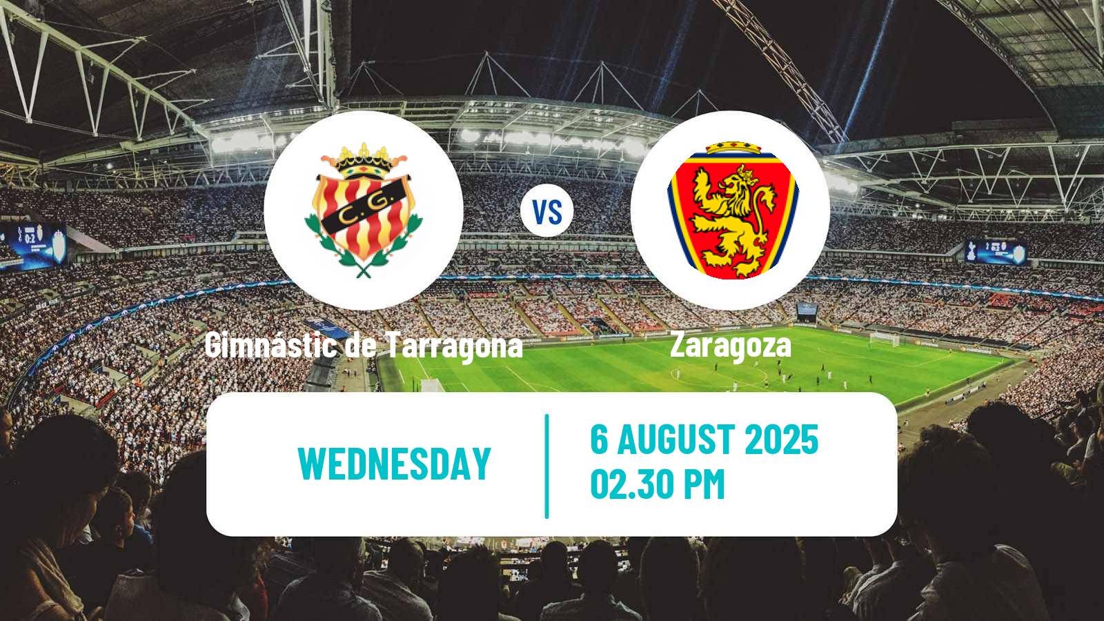 Soccer Club Friendly Gimnástic de Tarragona - Zaragoza