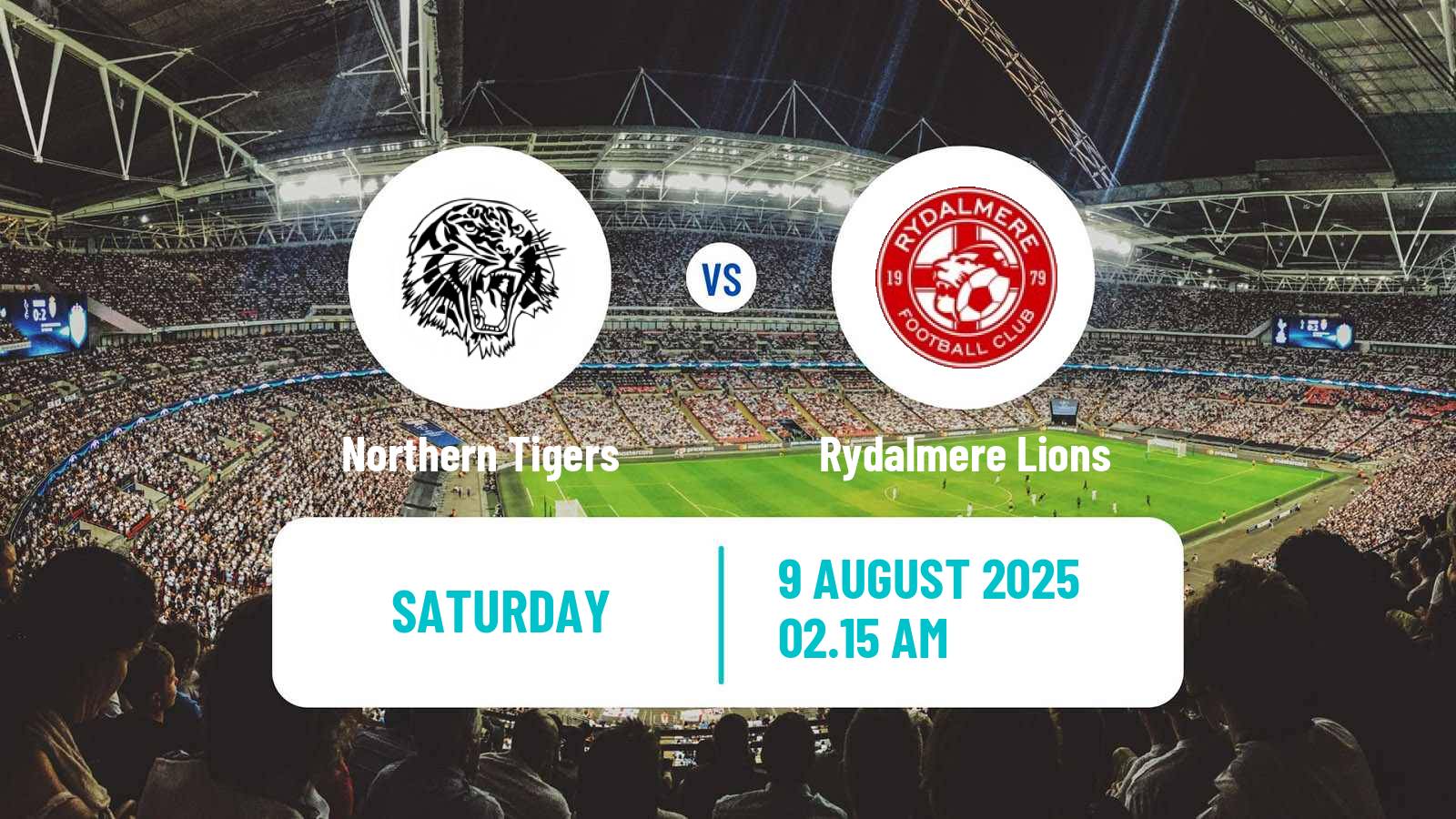 Soccer Australian NSW League One Northern Tigers - Rydalmere Lions