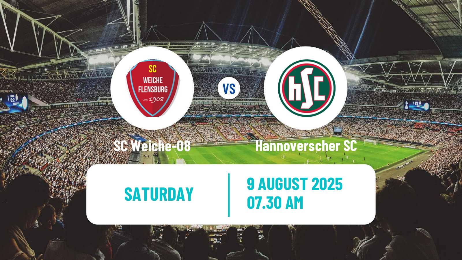 Soccer German Regionalliga North SC Weiche-08 - Hannoverscher SC