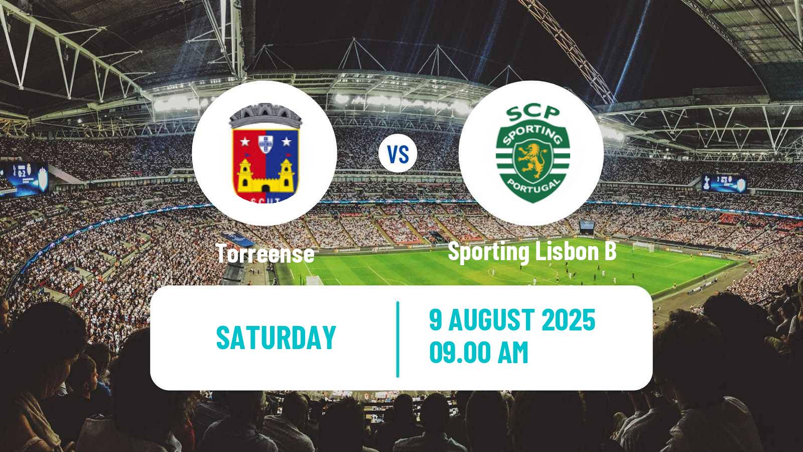 Soccer Portuguese Liga 2 Torreense - Sporting Lisbon B