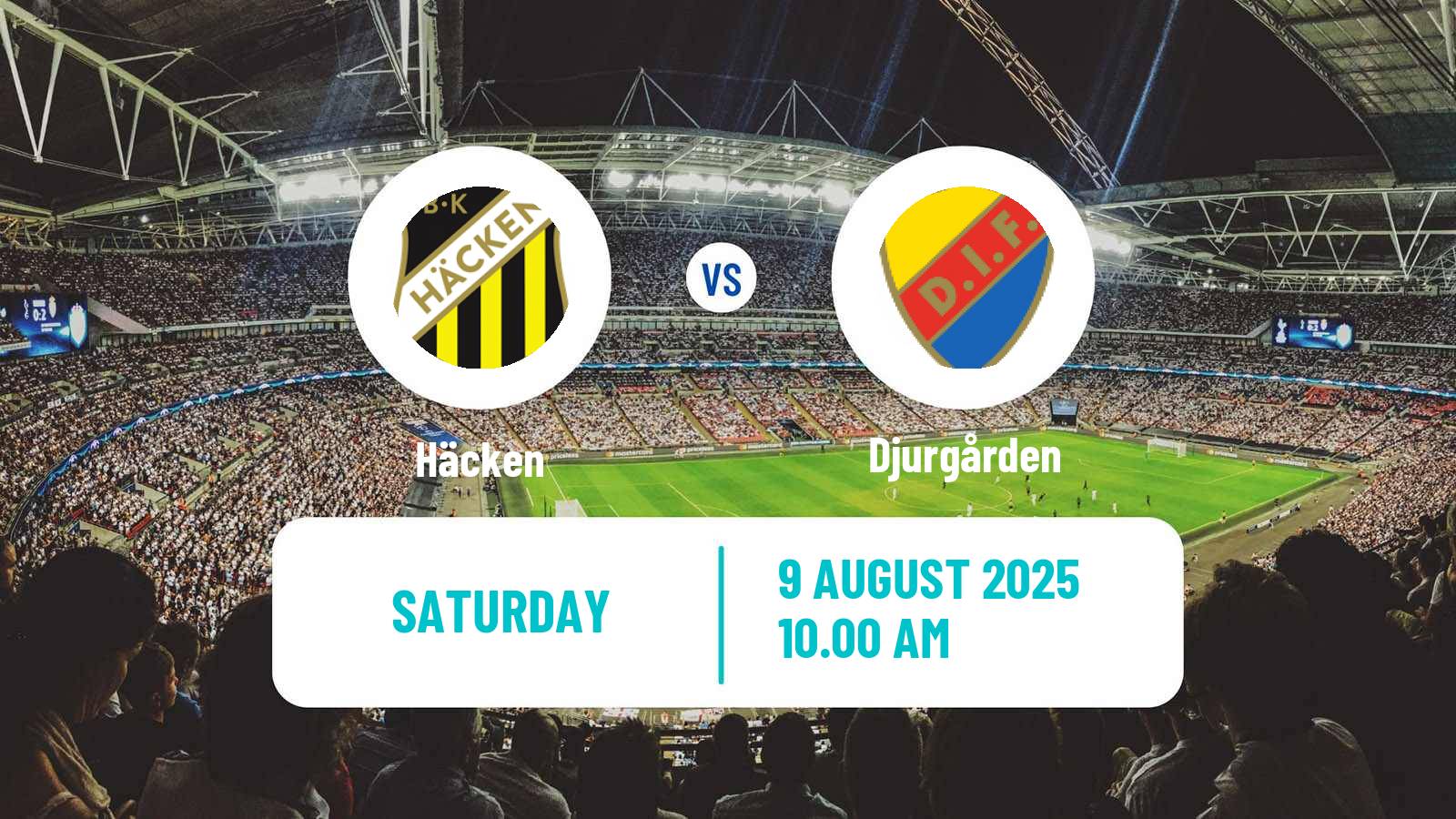 Soccer Swedish Allsvenskan Women Häcken - Djurgården