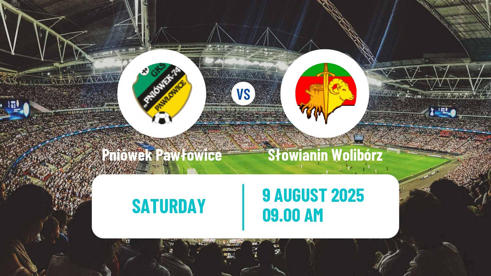 Soccer Polish Division 3 - Group III Pniówek Pawłowice - Słowianin Wolibórz
