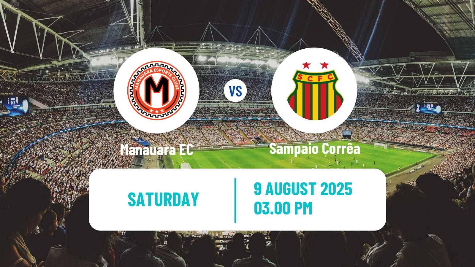 Soccer Brazilian Serie D Manauara - Sampaio Corrêa