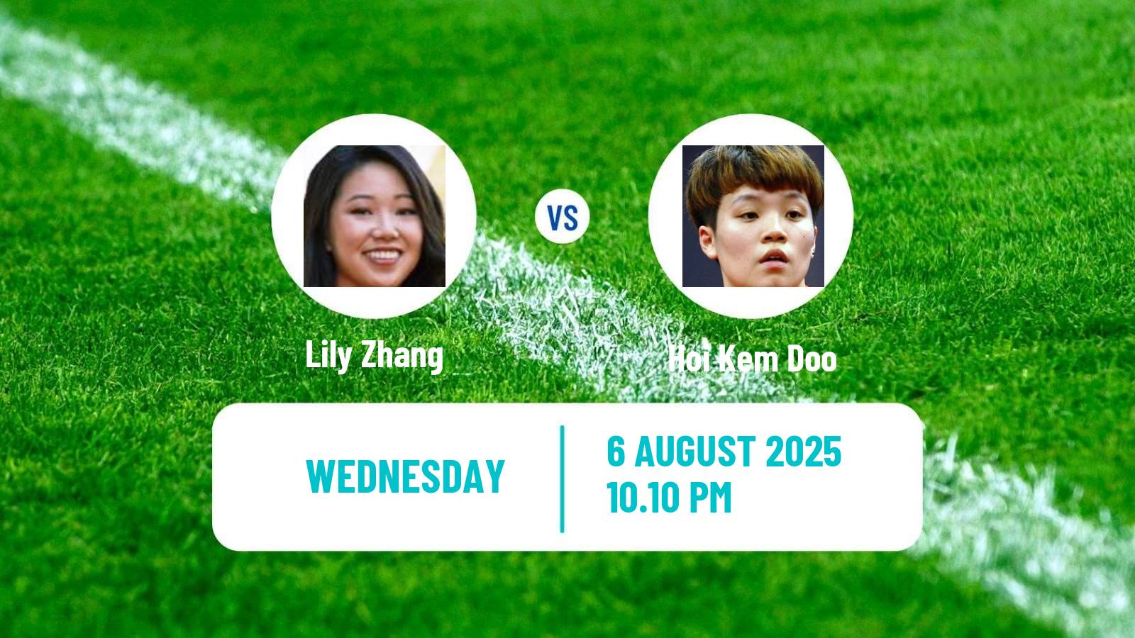 Table tennis Wtt Champions Yokohama Women Lily Zhang - Hoi Kem Doo