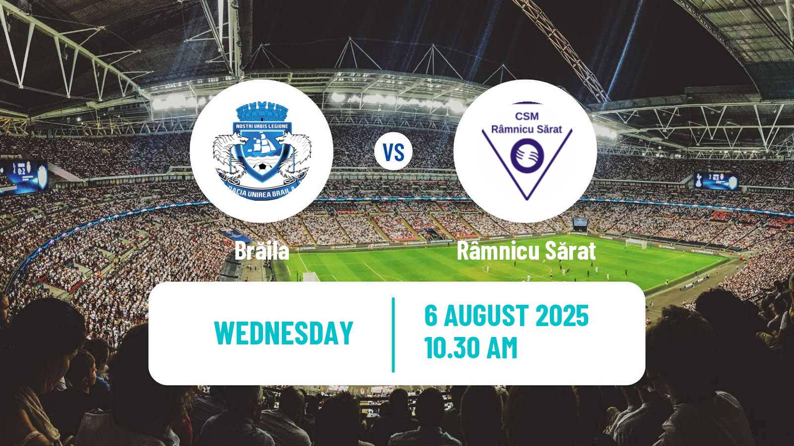 Soccer Romanian Cup Brăila - Râmnicu Sărat