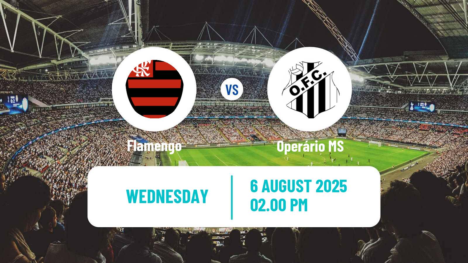 Soccer Copa do Brasil Women Flamengo - Operário MS