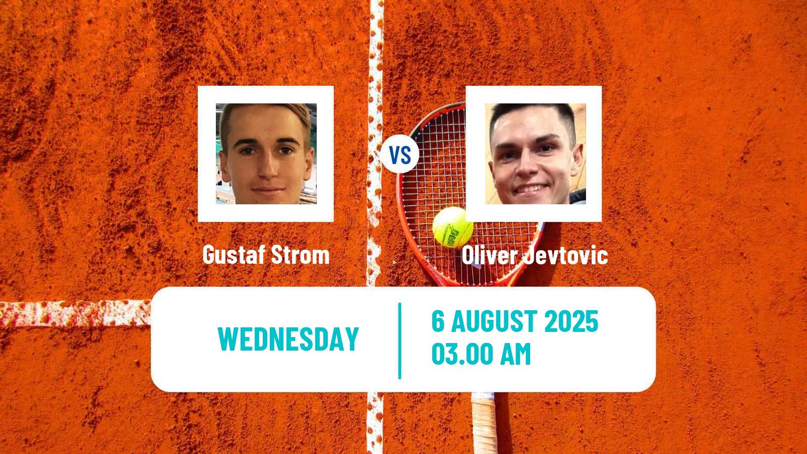 Tennis ITF M15 Kursumlijska Banja 14 Men Gustaf Strom - Oliver Jevtovic