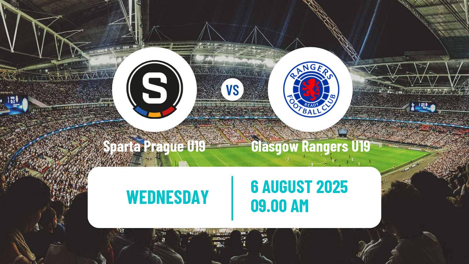 Soccer NextGen Cup Sparta Prague U19 - Glasgow Rangers U19