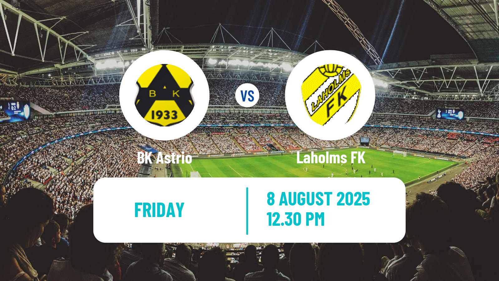 Soccer Swedish Division 2 - Västra Götaland Astrio - Laholms