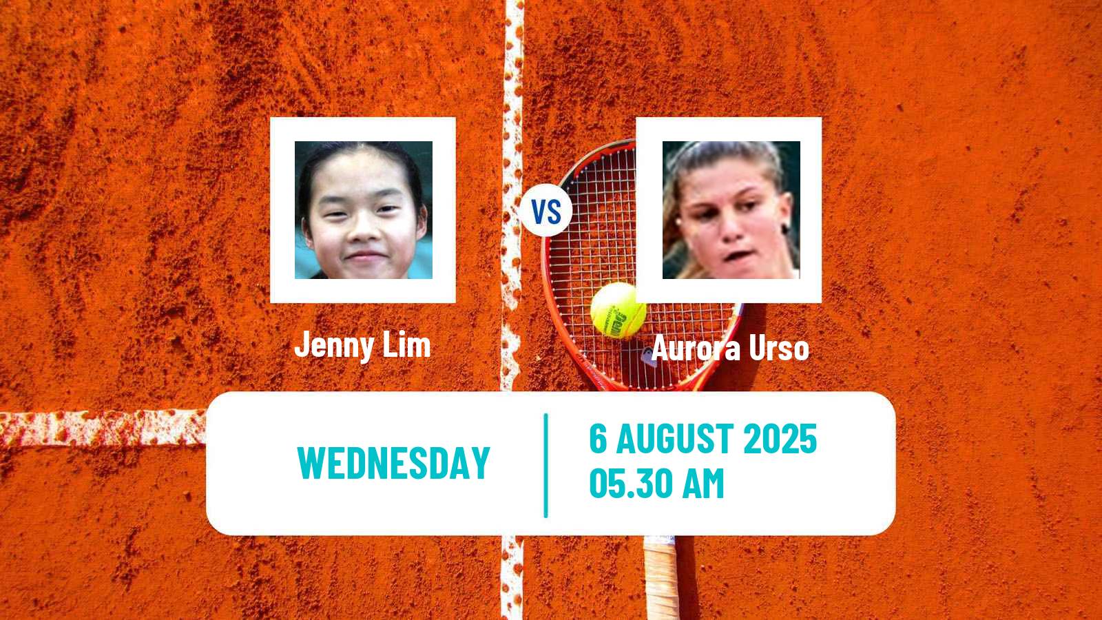 Tennis ITF W15 Monastir 28 Women Jenny Lim - Aurora Urso