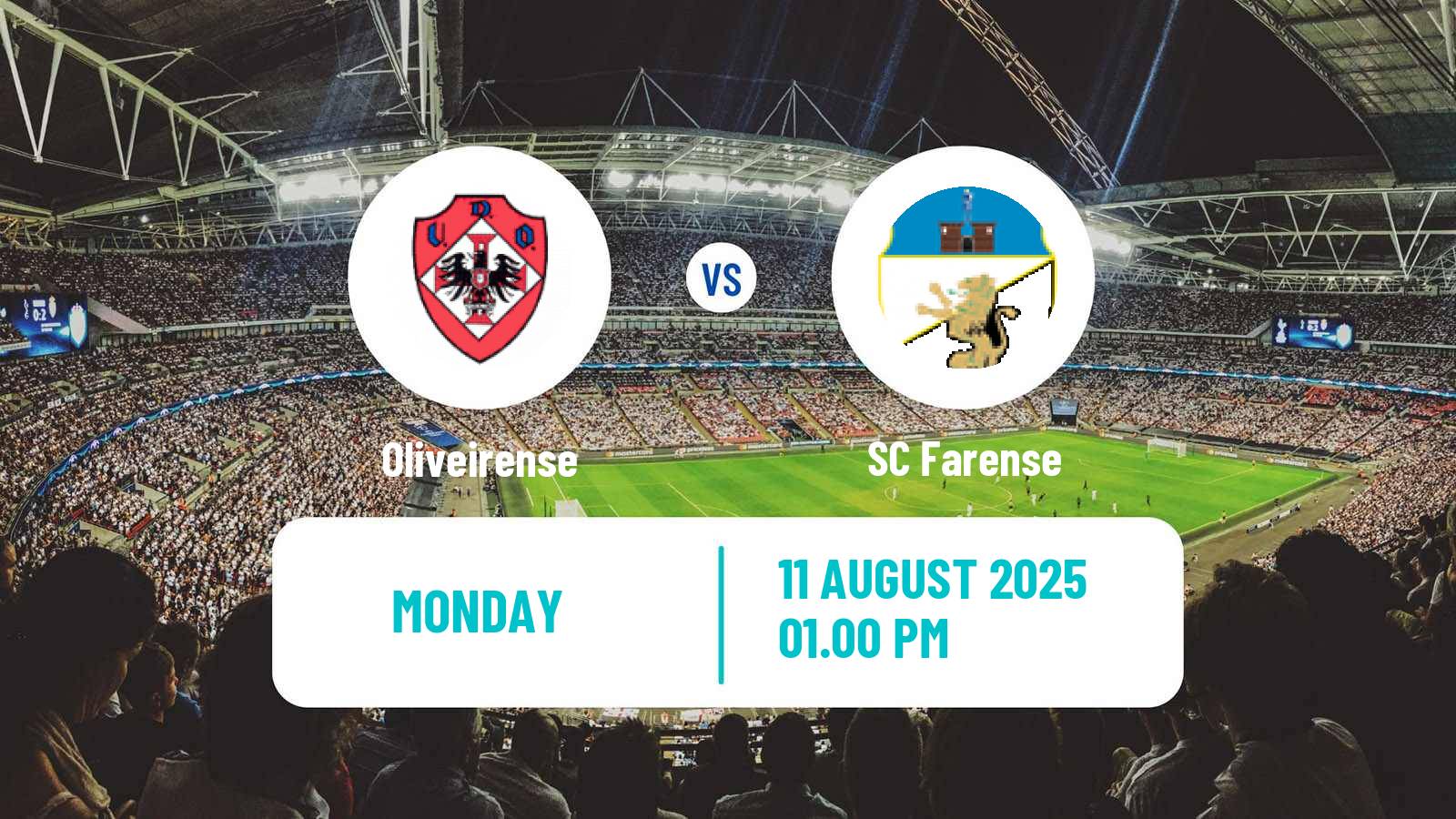 Soccer Portuguese Liga 2 Oliveirense - Farense