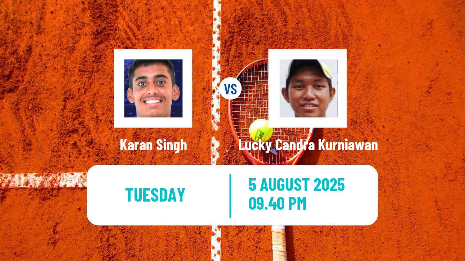 Tennis ITF M25 Bali Men Karan Singh - Lucky Candra Kurniawan