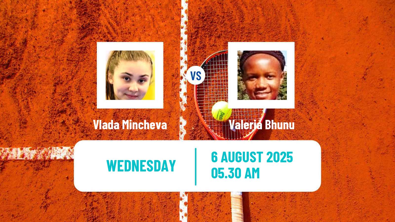 Tennis ITF W15 Monastir 28 Women Vlada Mincheva - Valeria Bhunu