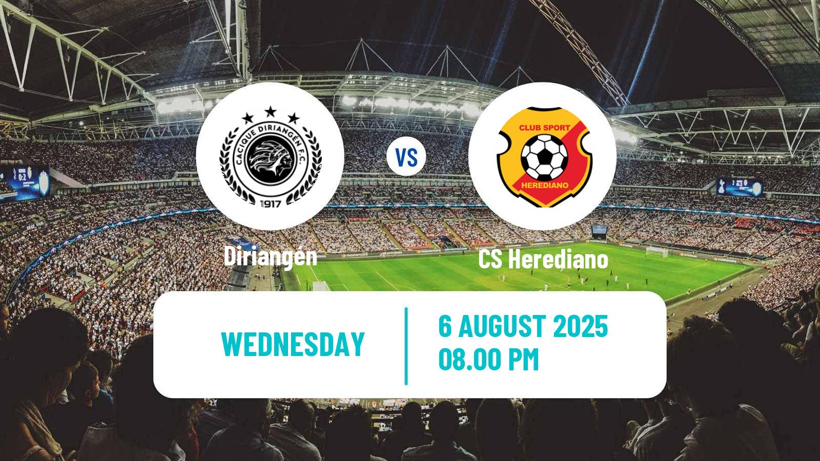 Soccer CONCACAF Central American Cup Diriangén - Herediano