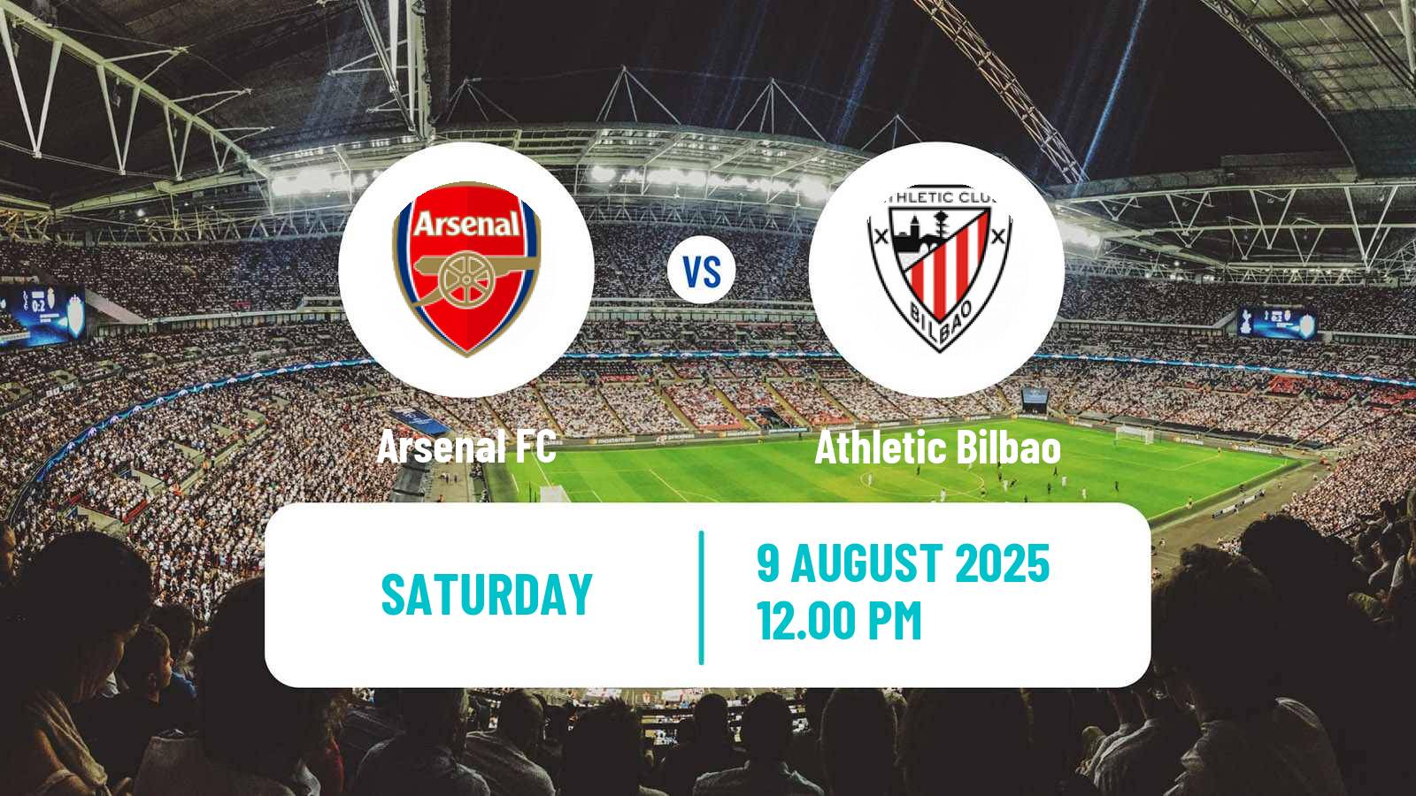 Soccer Emirates Cup Arsenal - Athletic Bilbao
