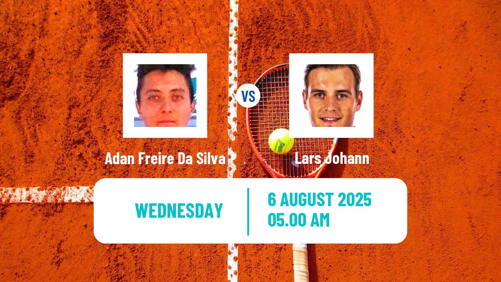 Tennis ITF M15 Frankfurt Am Main Men Adan Freire Da Silva - Lars Johann